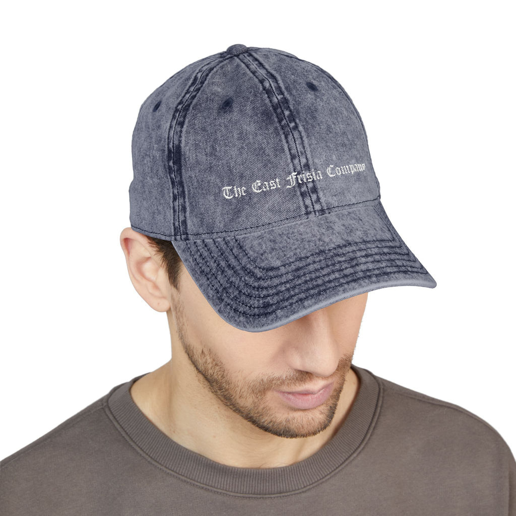 Bestickte Vintage Baseball Cap "The East Frisia Company"