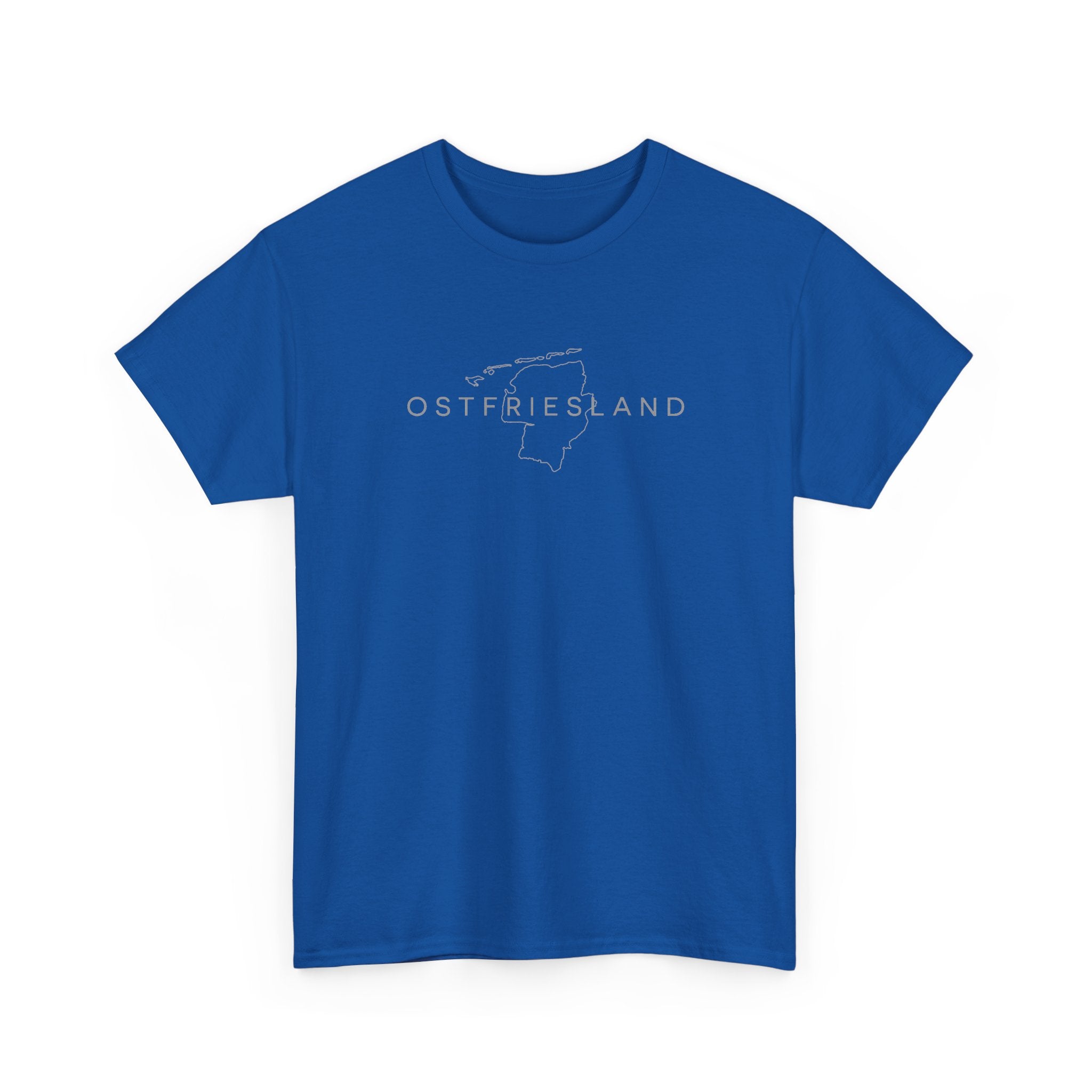 Ostfriesland Minimalistische Karte T-Shirt