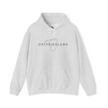 Ostfriesland Karte Hoodie — Minimalistischer Outline Kapuzenpullover