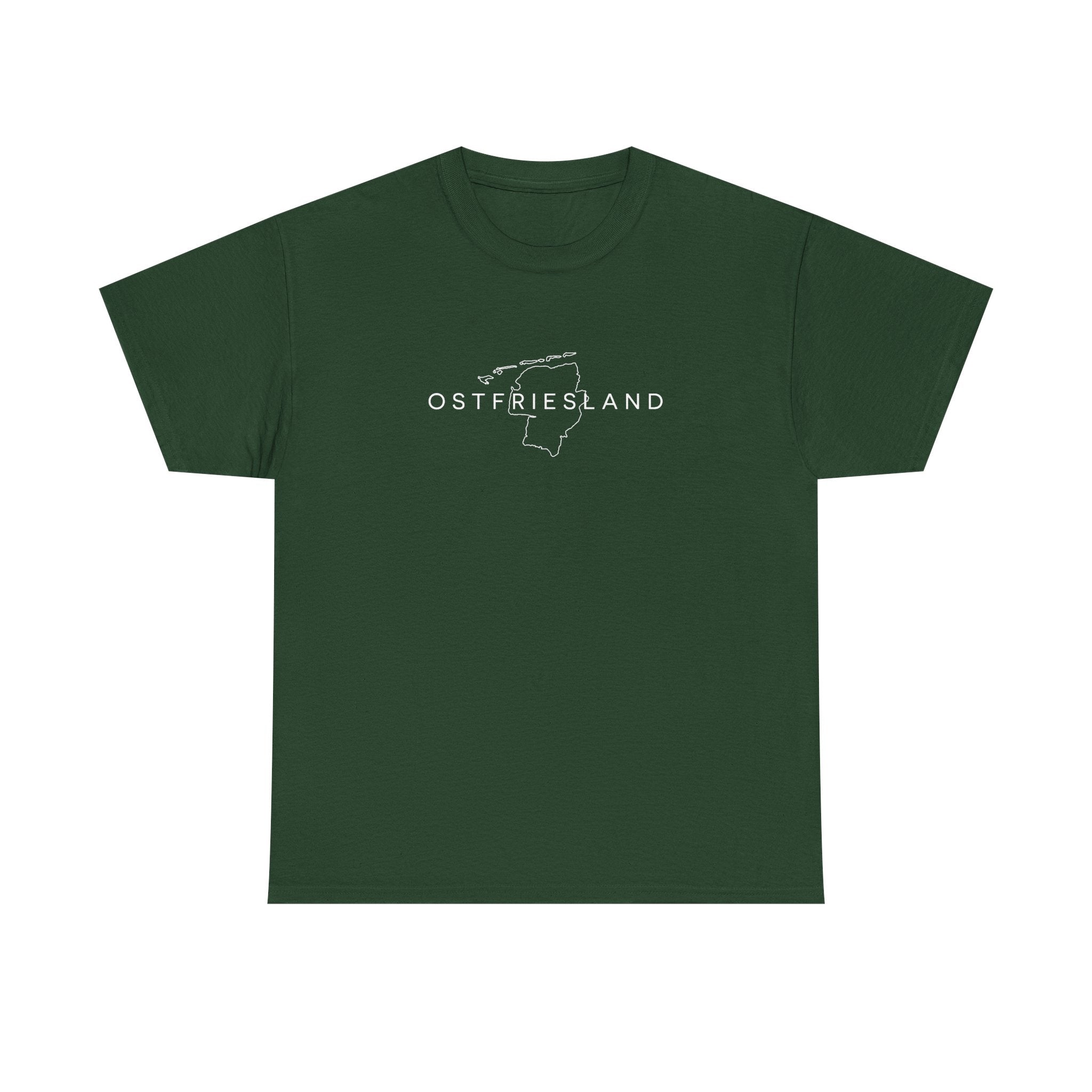 Ostfriesland Minimalistische Karte T-Shirt