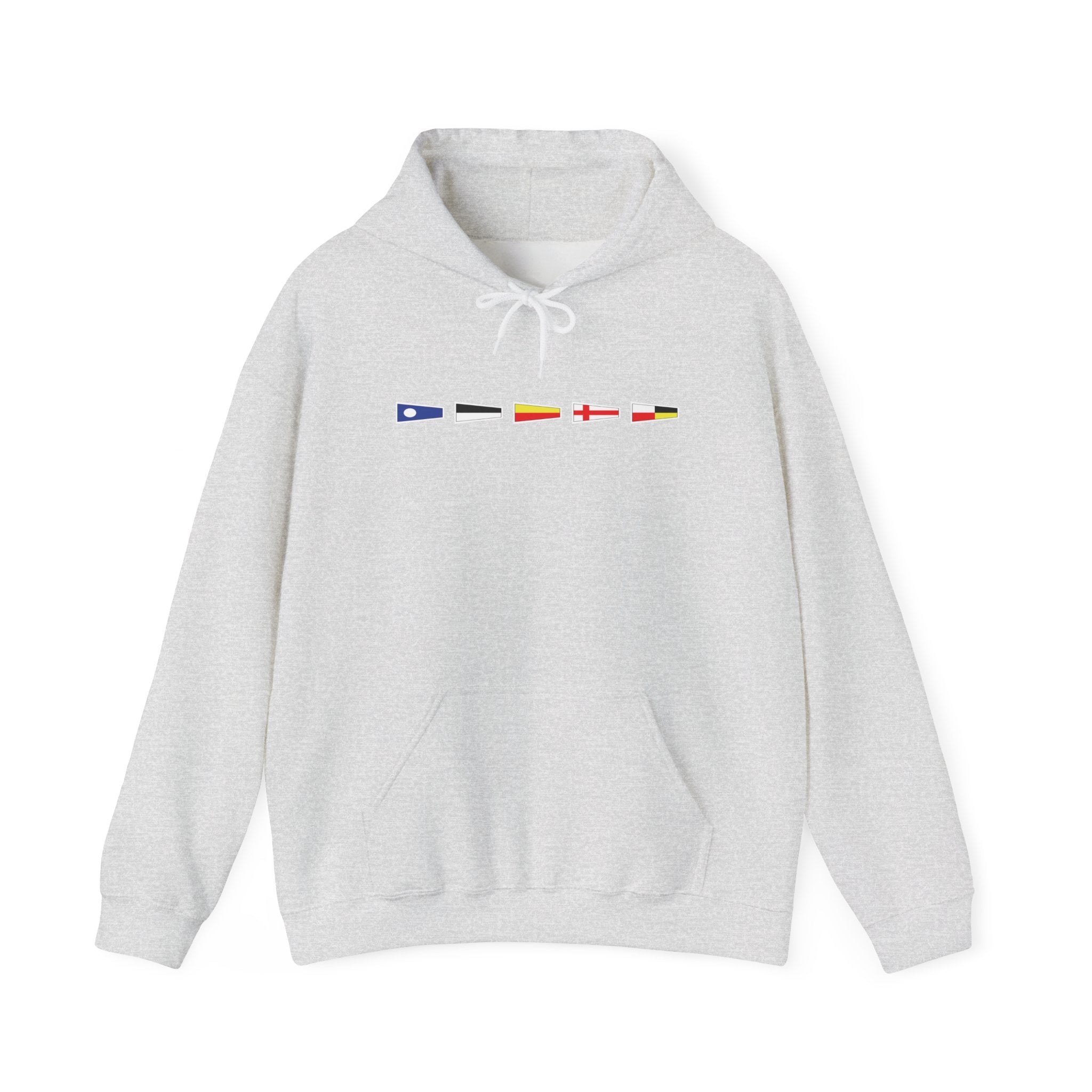 Nautische Flaggen "26789 Leer" Hoodie
