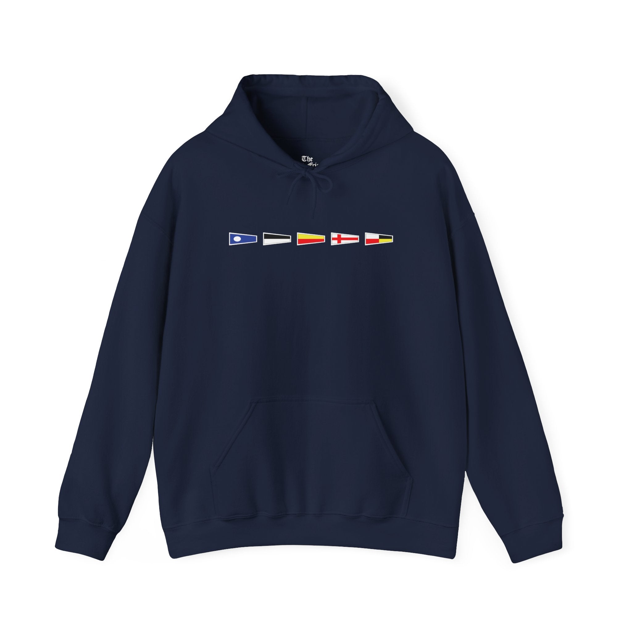 Nautische Flaggen "26789 Leer" Hoodie